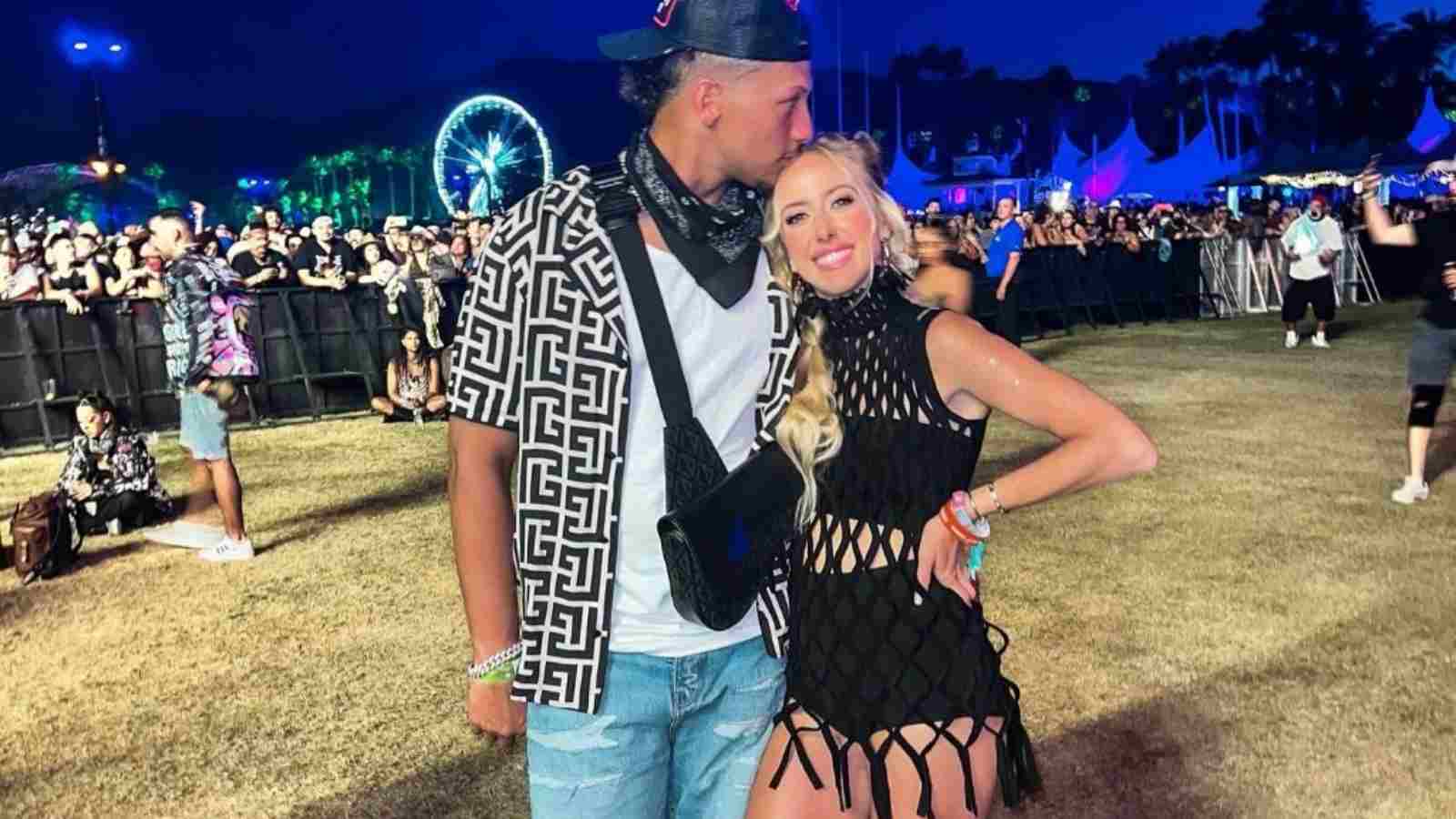 Chiefs’ QB Patrick Mahomes and wife Brittany look absolutely adorable and in love at Coachella