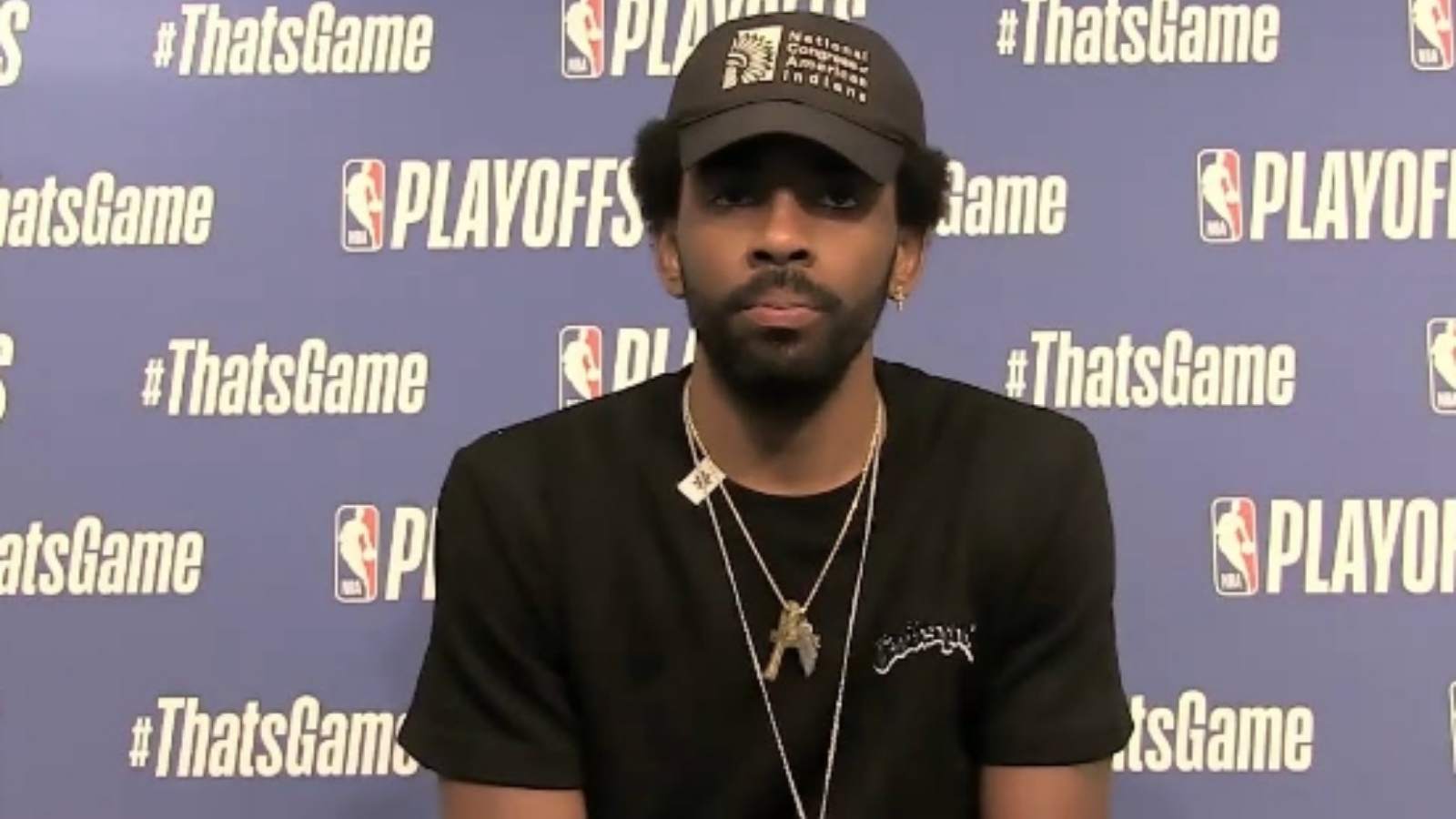 “When people start yelling pu**y or bi**h and f**k you” Nets star Kyrie Irving remains adamant on giving it back to the hecklers