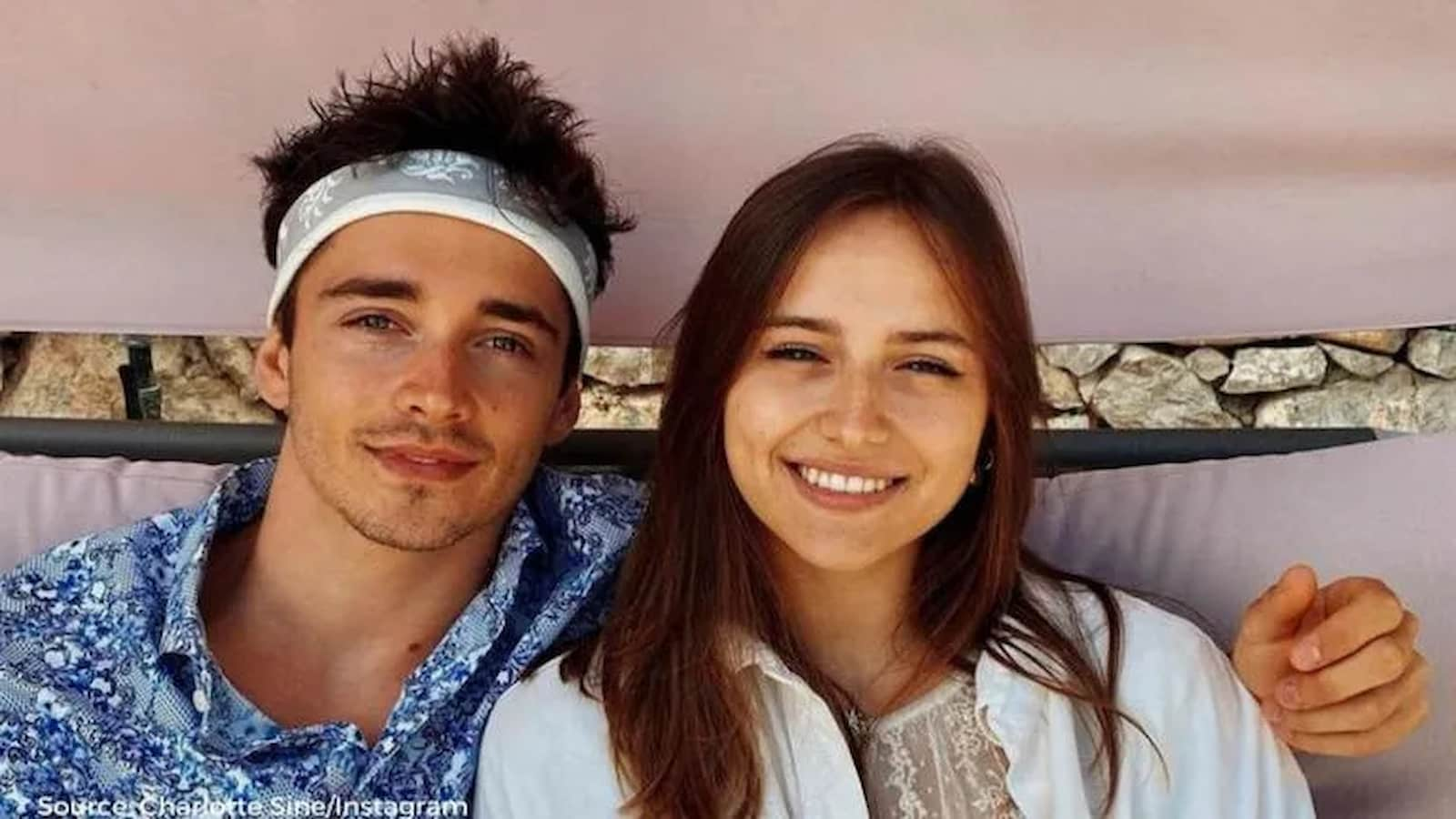 Who is Charles Leclerc’s girlfriend Charlotte Sine? When did the Ferrari F1 driver start dating her?