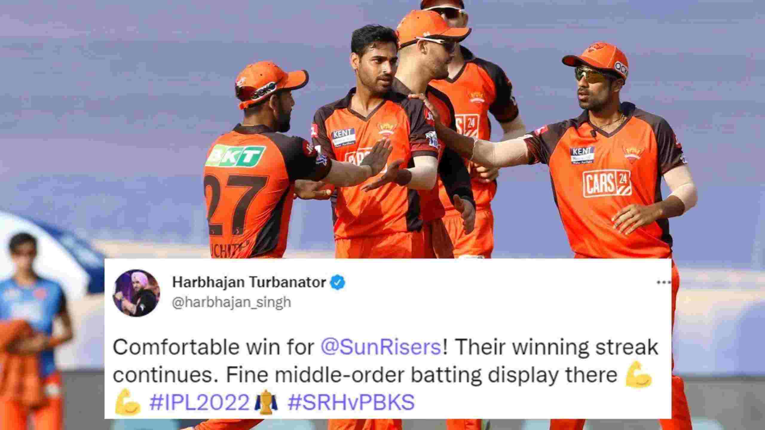 “Keep winning like this,” Twitter reacts as SRH register their 4th consecutive win by 7 wickets against PBKS