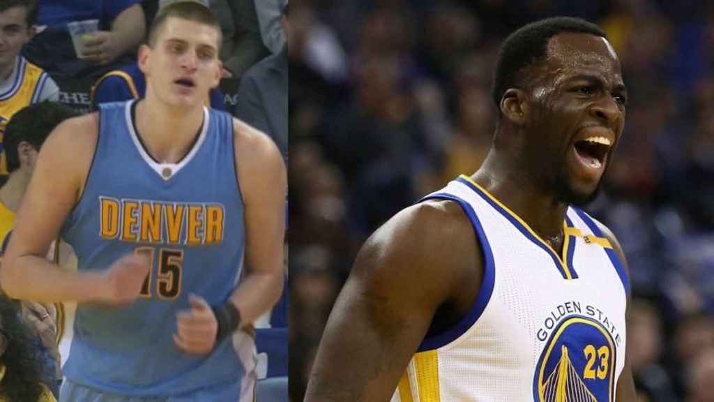 Nikola Jokic and Draymond Green