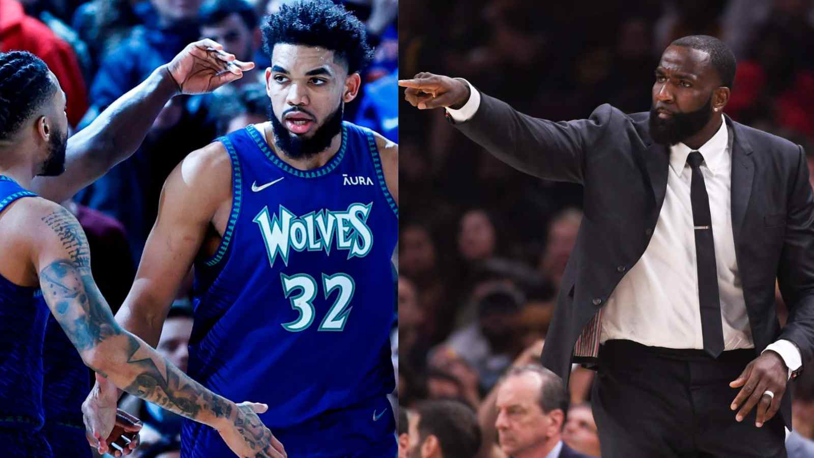 “You hadn’t been there in years, just embrace the moment” Kendrick Perkins defends Karl Anthony-Towns hyping first-round series vs Grizzlies