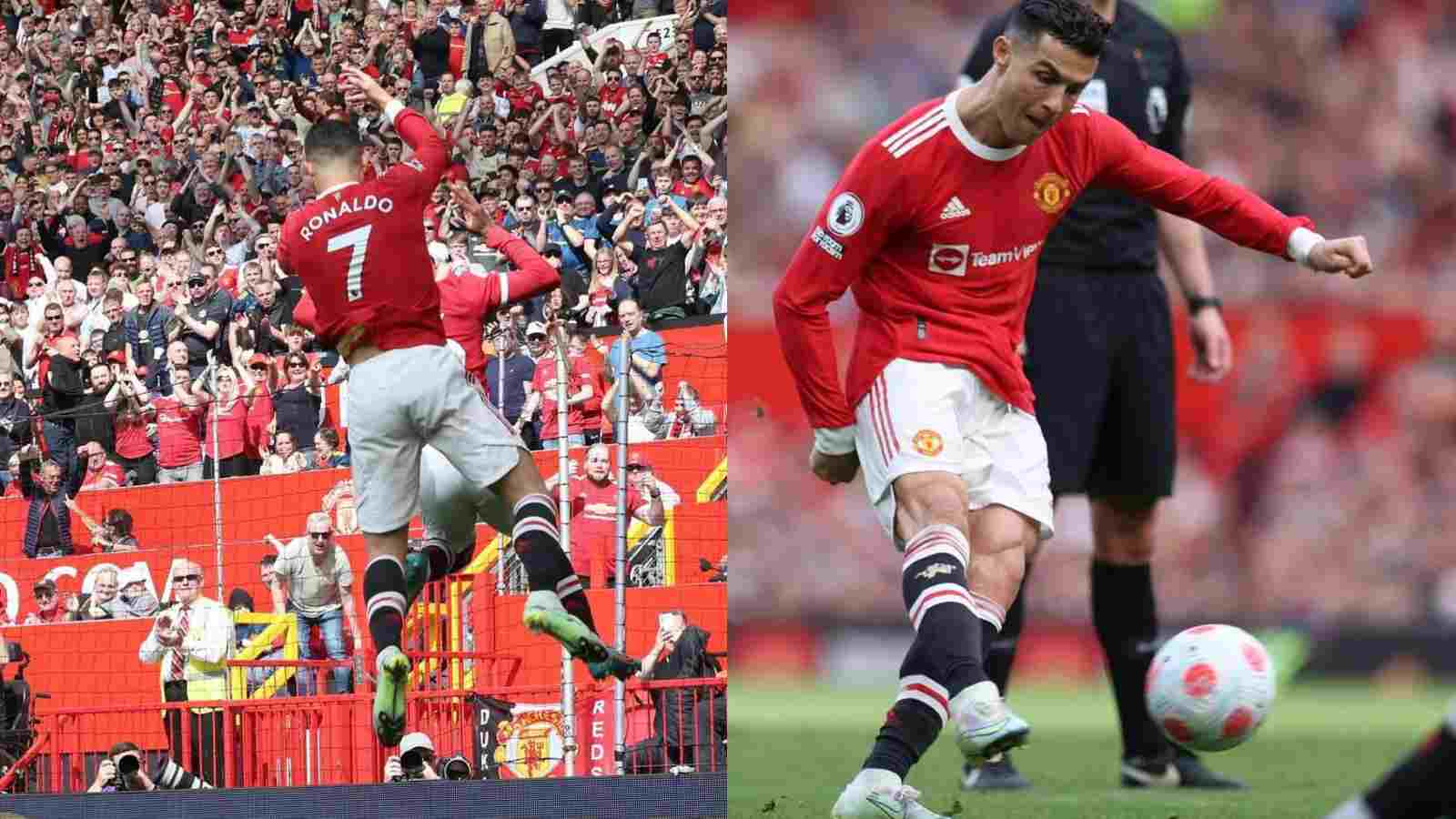 Twitter erupts as Cristiano Ronaldo scores the 50th hat-trick of his club career, secures the fifth spot for Manchester United in Premier League 2021-22