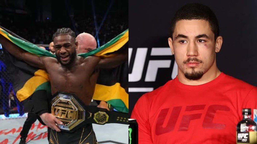 Aljamain Sterling and Robert Whittaker