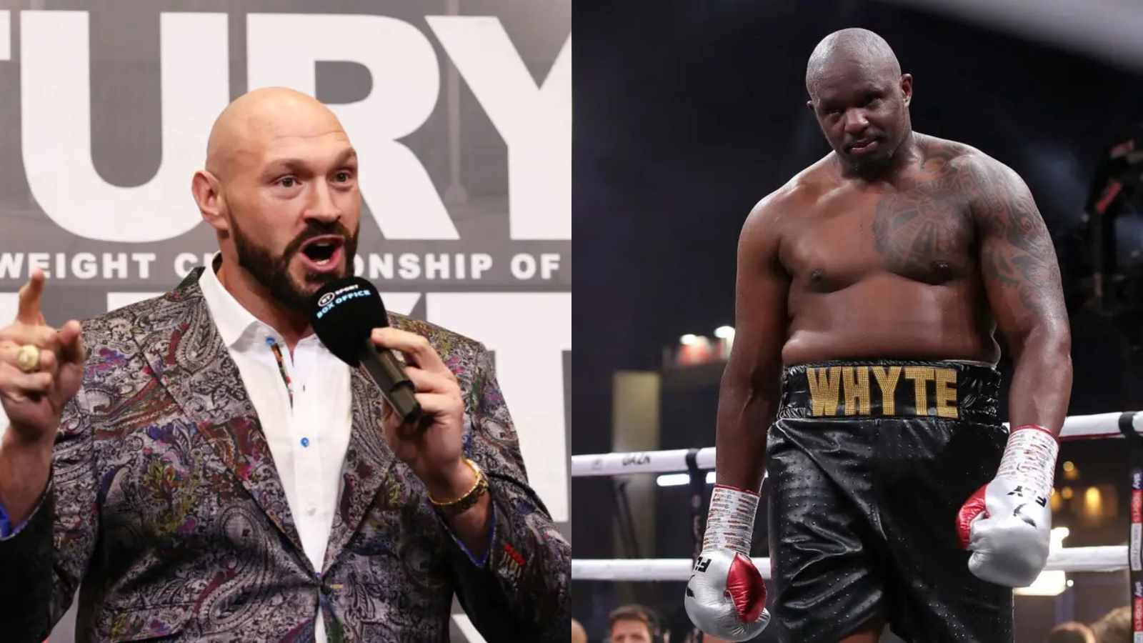 “Ask him,” Dillian Whyte suggests Tyson Fury is not being honest about their past sparring sessions