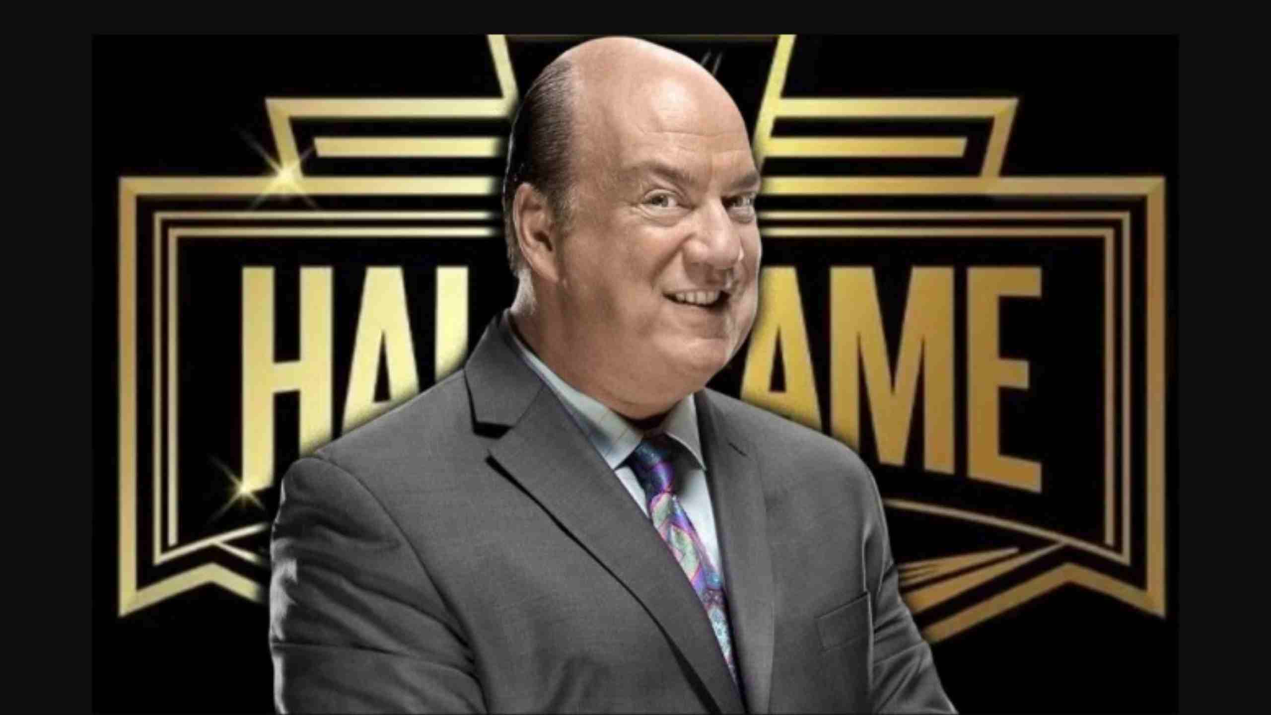 “I have no desire” Paul Heyman on joining the WWE Hall of Fame