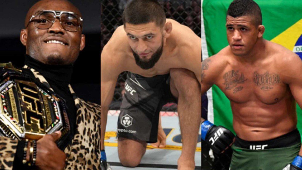 Gilbert Burns favours Kamaru Usman over Khamzat Chimaev