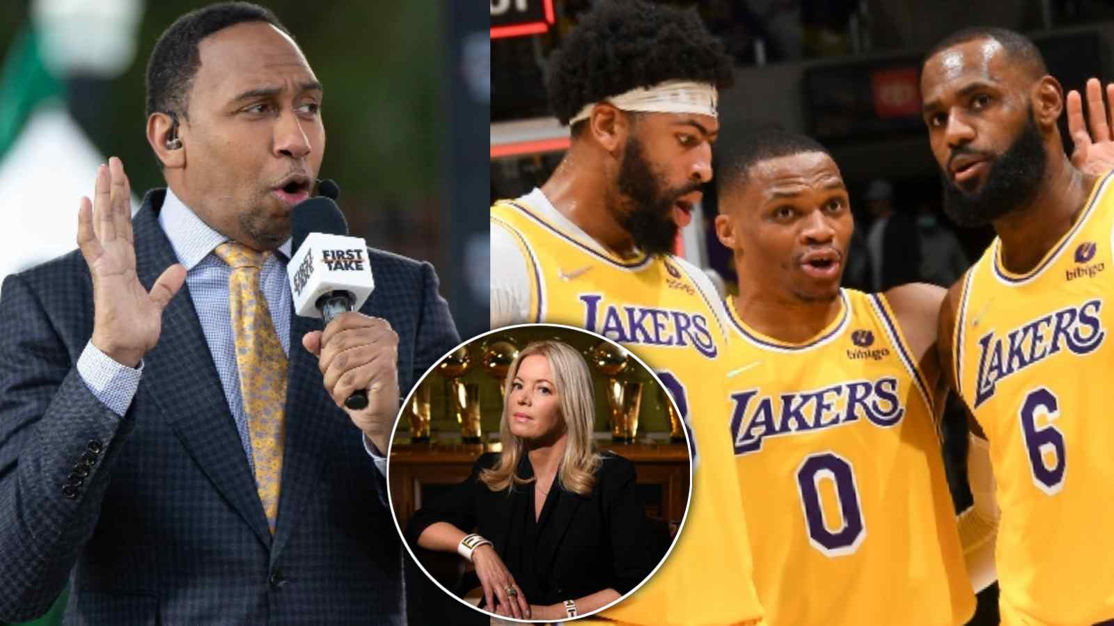 “‘Get the hell out, I don’t want you in here,’ to the point where Jeanie Buss is pulling them” Stephen A. Smith reveals what exactly the Lakers want from their next head coach