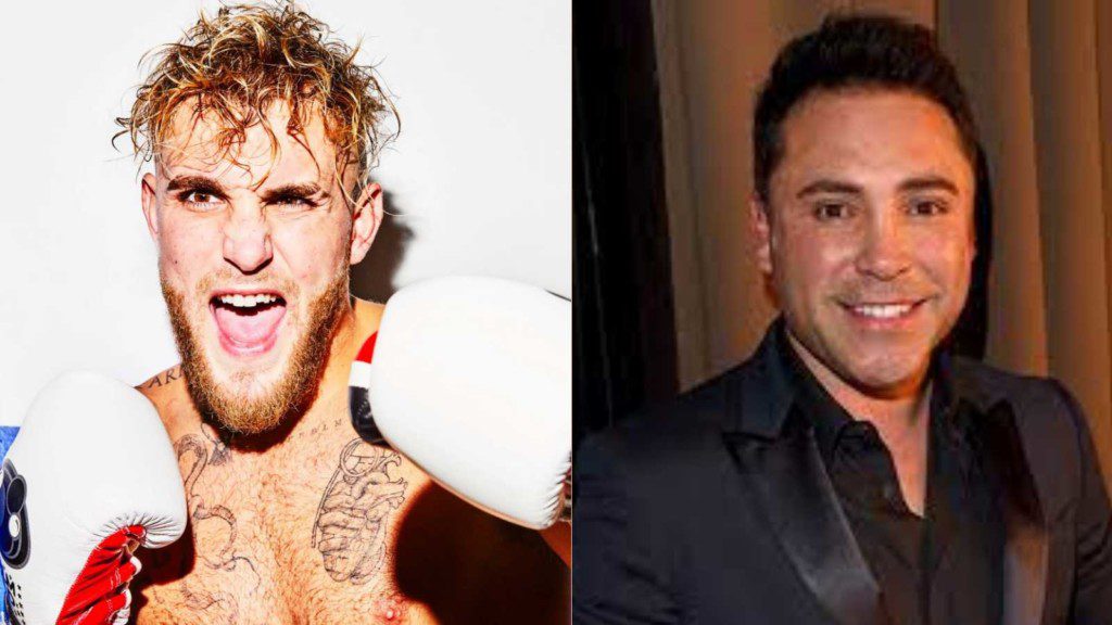 Jake Paul & Oscar De La Hoya