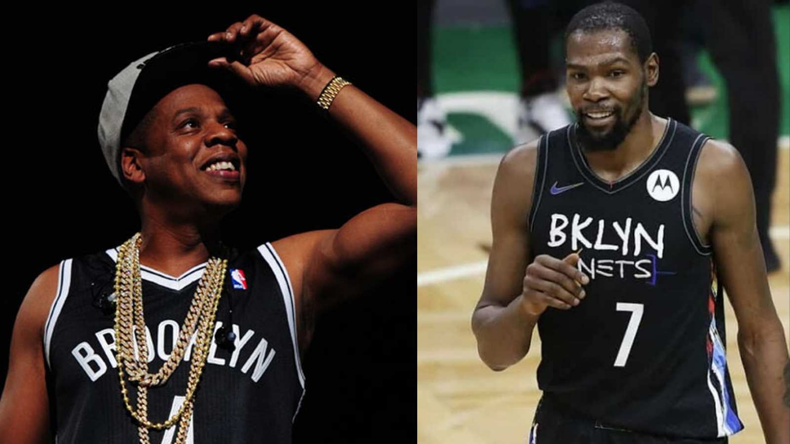 “Welcome to my world” Nets star Kevin Durant shocks Jay Z as he takes control late in the game against Cavaliers