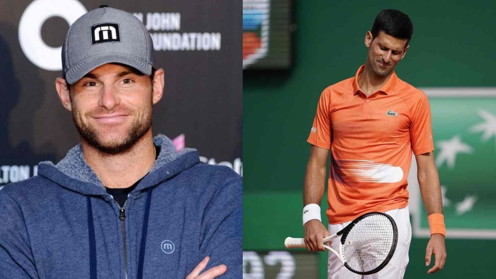 “Not a big thing to worry about”- Andy Roddick believes Novak Djokovic can bounce back after shock defeat at the Monte Carlo Masters