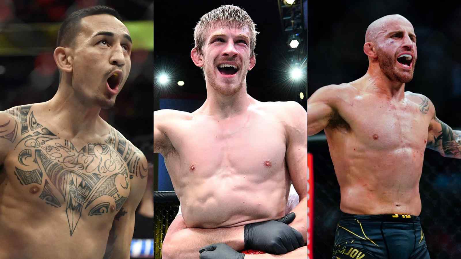 “To prove a point”- Arnold Allen takes his pick for the trilogy fight between Alexander Volkanovski and Max Holloway