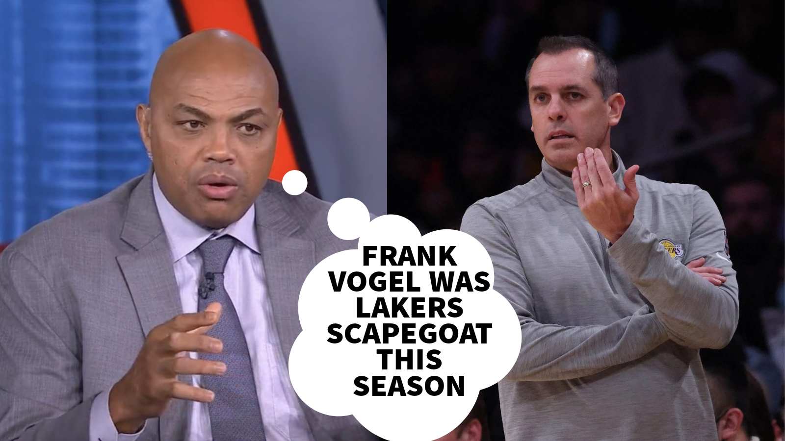 “Frank Vogel is getting screwed! Whoever put these old a** ge*zers together” Charles Barkley openly blames LeBron James for Head Coach’s sacking