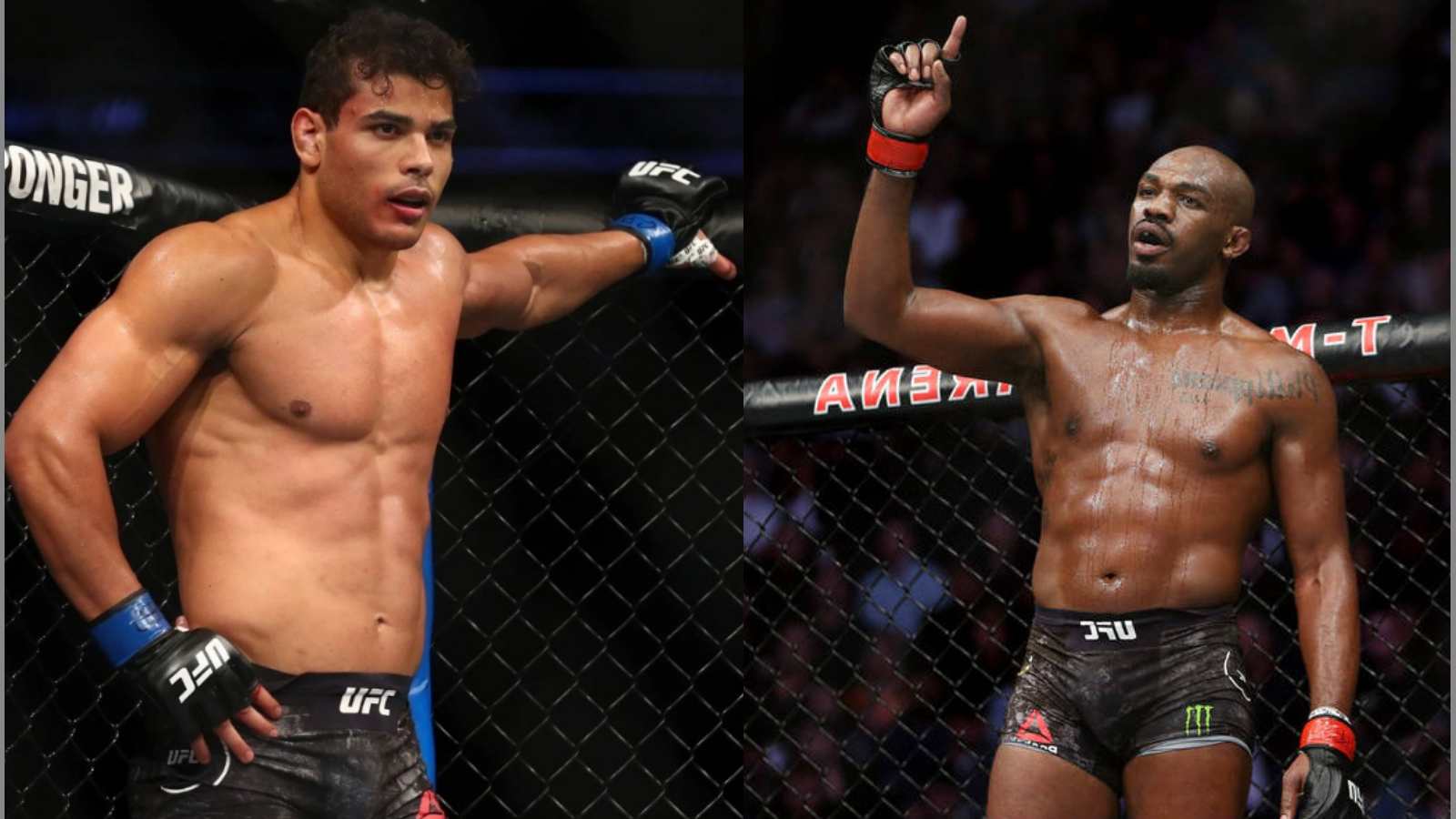 “Something wet and hot”- Paulo Costa takes a wild shot at Jon Jones as he shares an edited image of the two