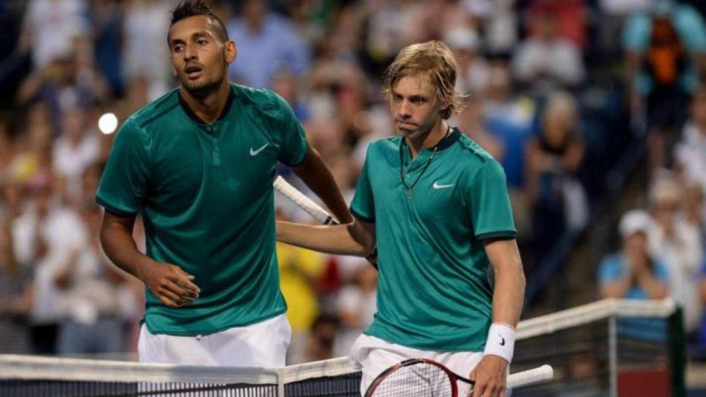 Denis Shapovalov and Nick Kyrgios