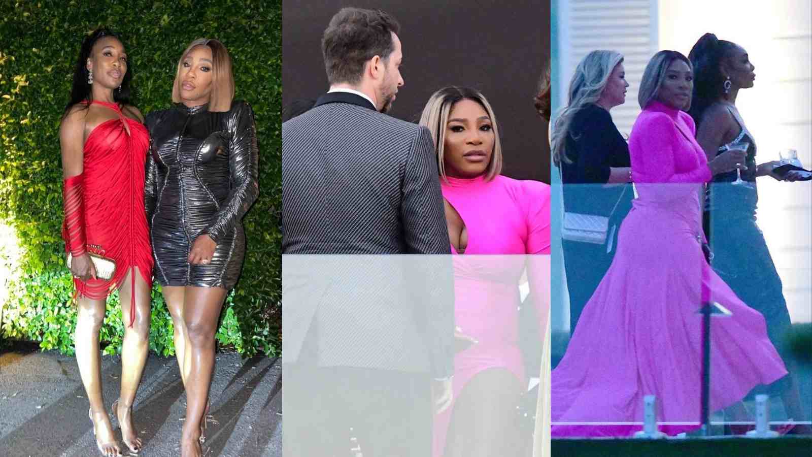 Venus and Serena Williams steal the show with ravishing looks at Brooklyn Beckham and Nicola Peltz’s wedding