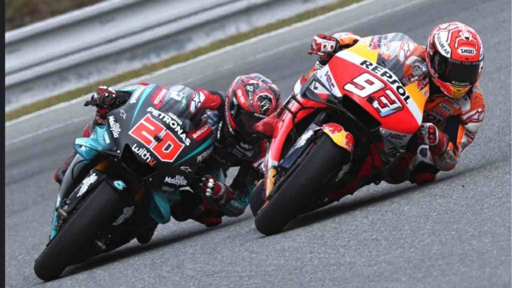 Fabio Quartararo and Marc Marquez