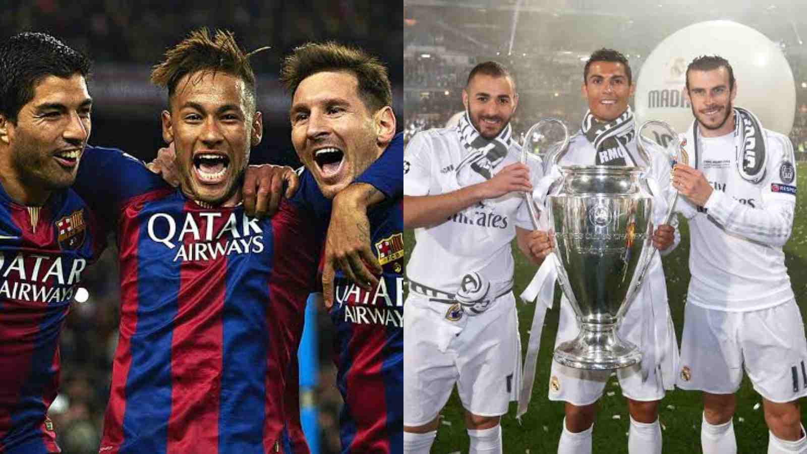 Gareth Bale, Karim Benzema, and Cristiano Ronaldo (BBC) v Lionel Messi, Luis Suarez, and Neymar Jr. (MSN): A detailed analysis of the best Real Madrid and FC Barcelona forward trios