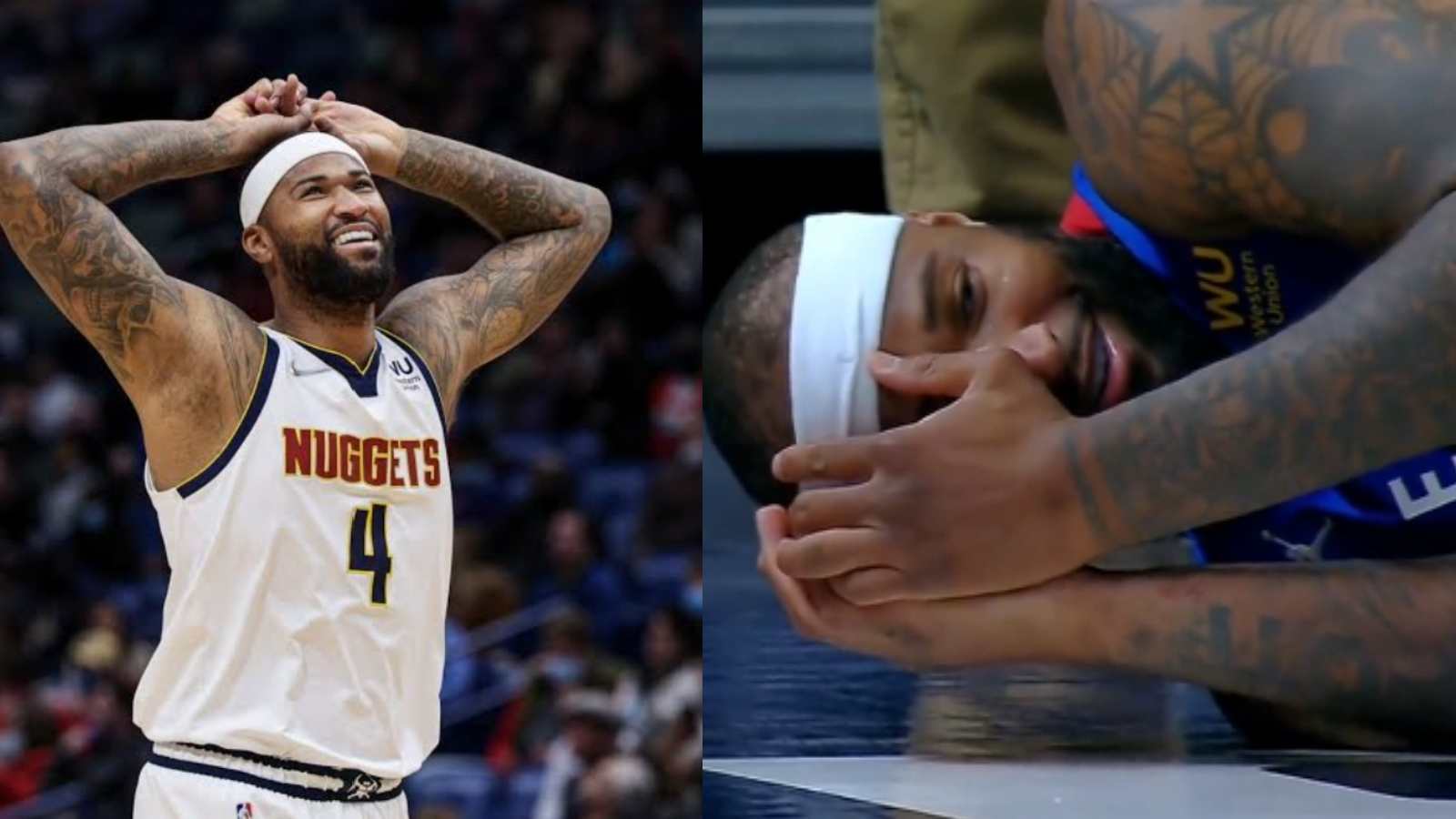 “Better actor than LeBron James” NBA Twitter reacts to DeMarcus Cousins’ hilarious acting skills to sell a foul vs Lakers