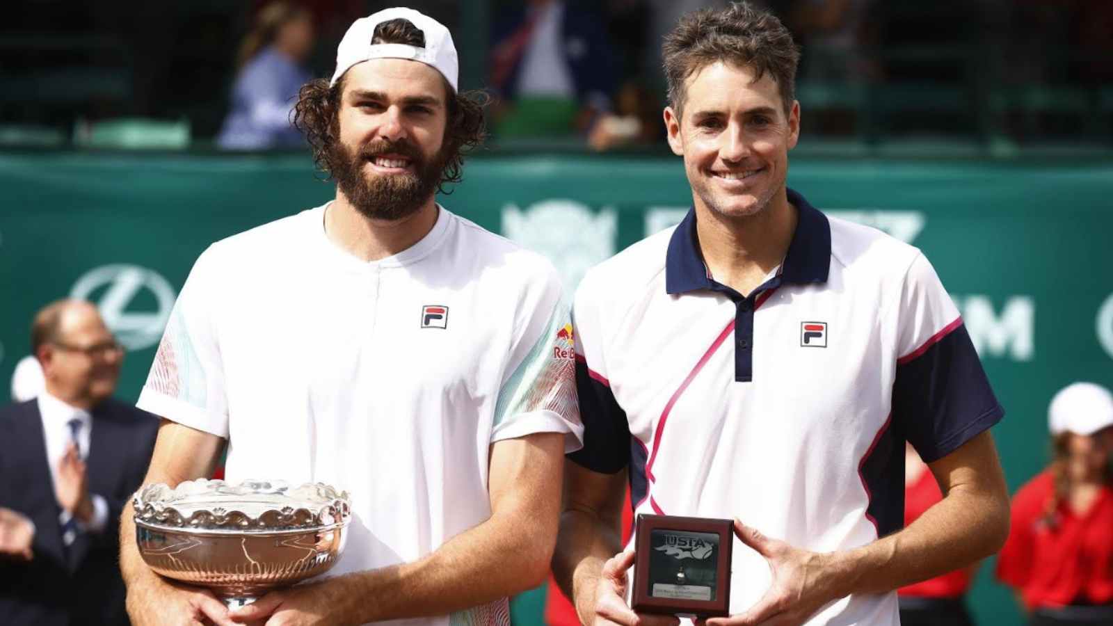 “He was my idol growing up as a kid”- Reilly Opelka pays tribute to John Isner after historic all-American title clash in Houston