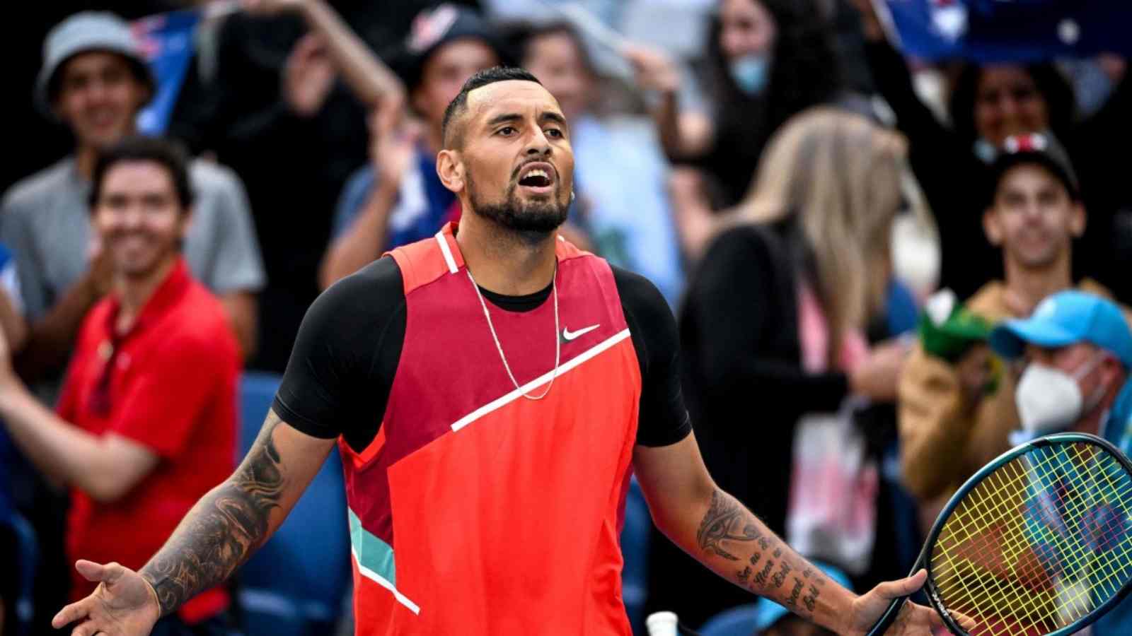 ‘More punishment? Potentially new umpires’ Nick Kyrgios fumes at the ATP over a wrong line call by the umpire during in another controversial clash