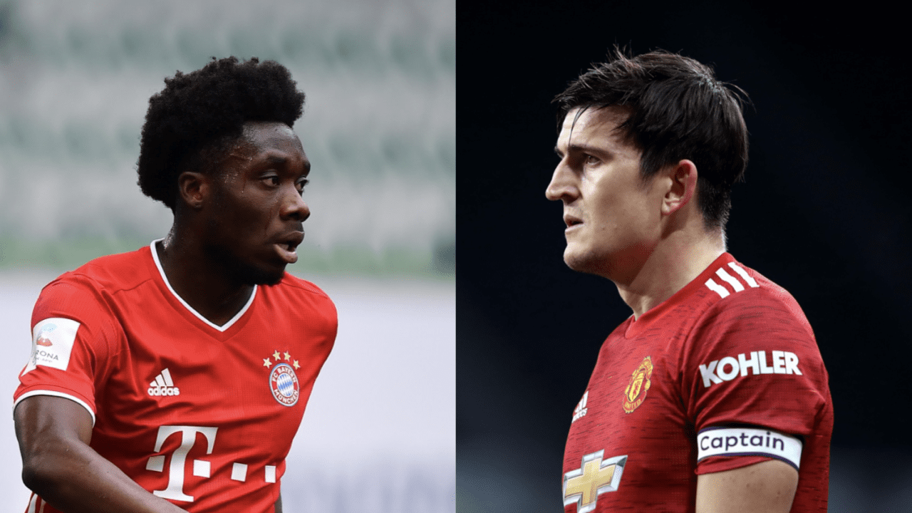 Alphonso Davies takes a dig at Manchester United, asks why does Harry Maguire captain their side when they have Cristiano Ronaldo