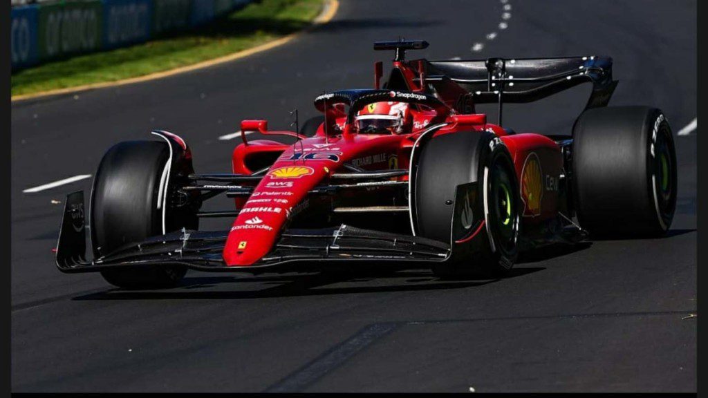 Charles Leclerc at the Australian GP