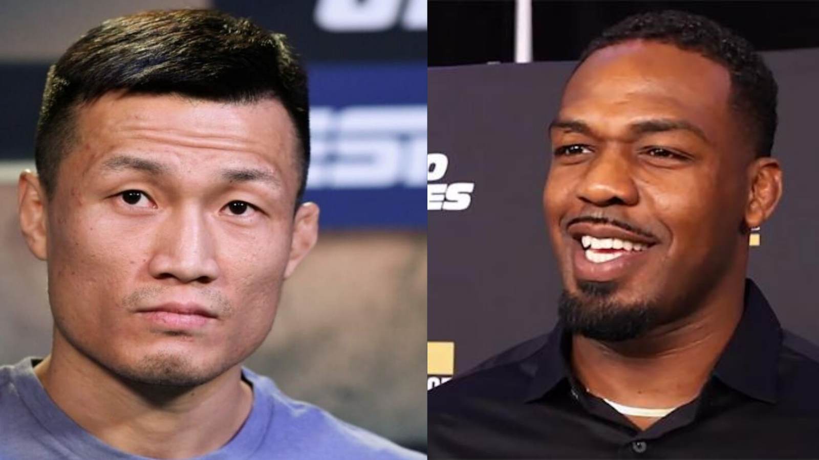 “We love you”- Jon Jones came in support of The Korean Zombie after he gets ragdoll by Alexander Volkanovski at UFC 273