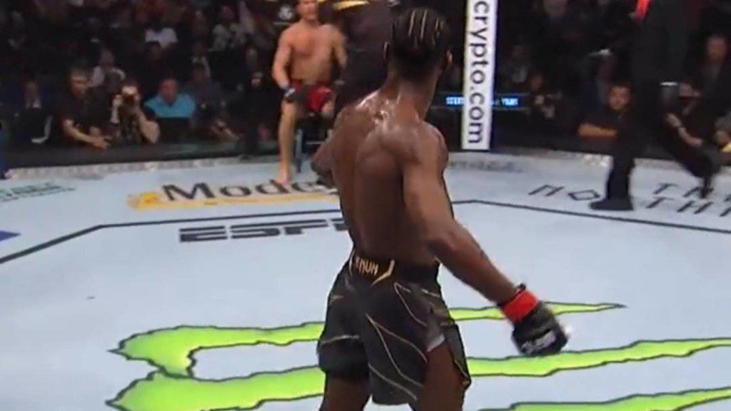 Aljamain Sterling UFC 273 second round