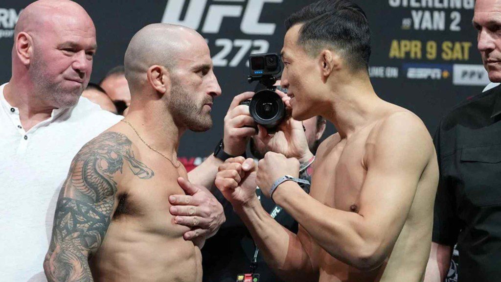 Alexander Volkanovski vs The Korean Zombie UFC 273