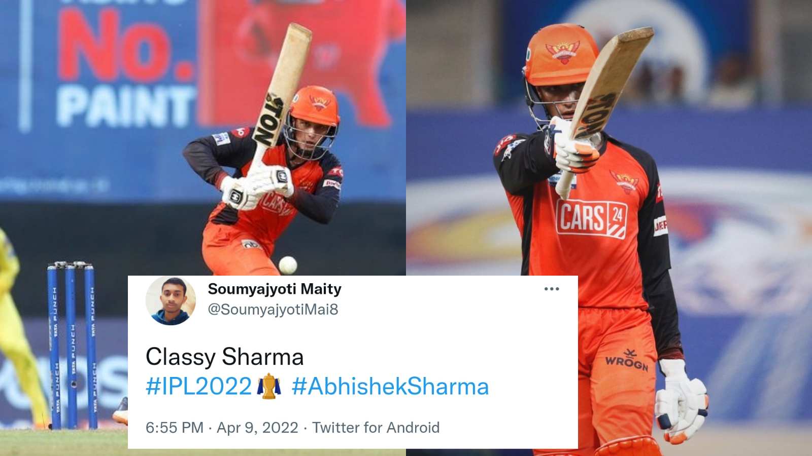 “Classy Sharma” – Twitter goes berserk as CSK suffers their fourth consecutive defeat thanks to Abhishek Sharma’s brilliant 75