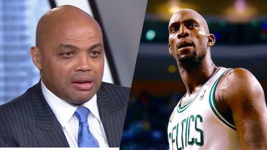 Charles Barkley and Kevin Garnett 