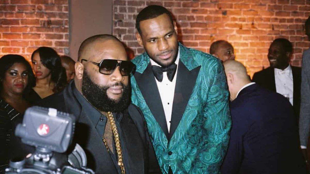 Rick Ross and LeBron James