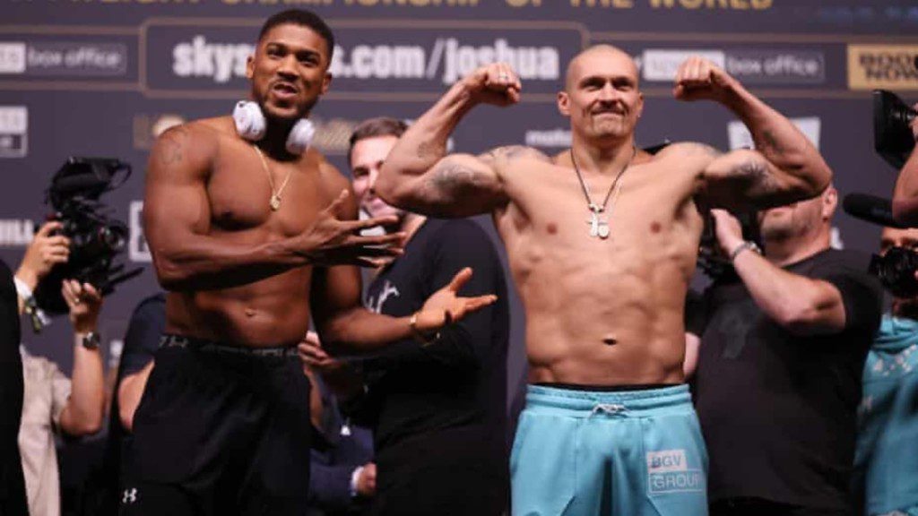 Anthony Joshua vs Oleksandr Usyk