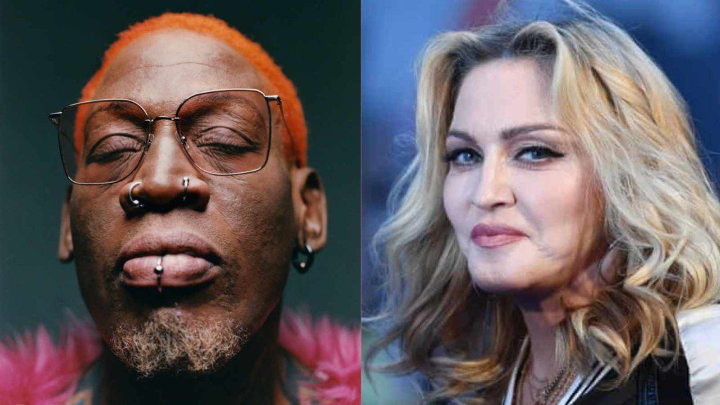 Dennis Rodman and Madonna