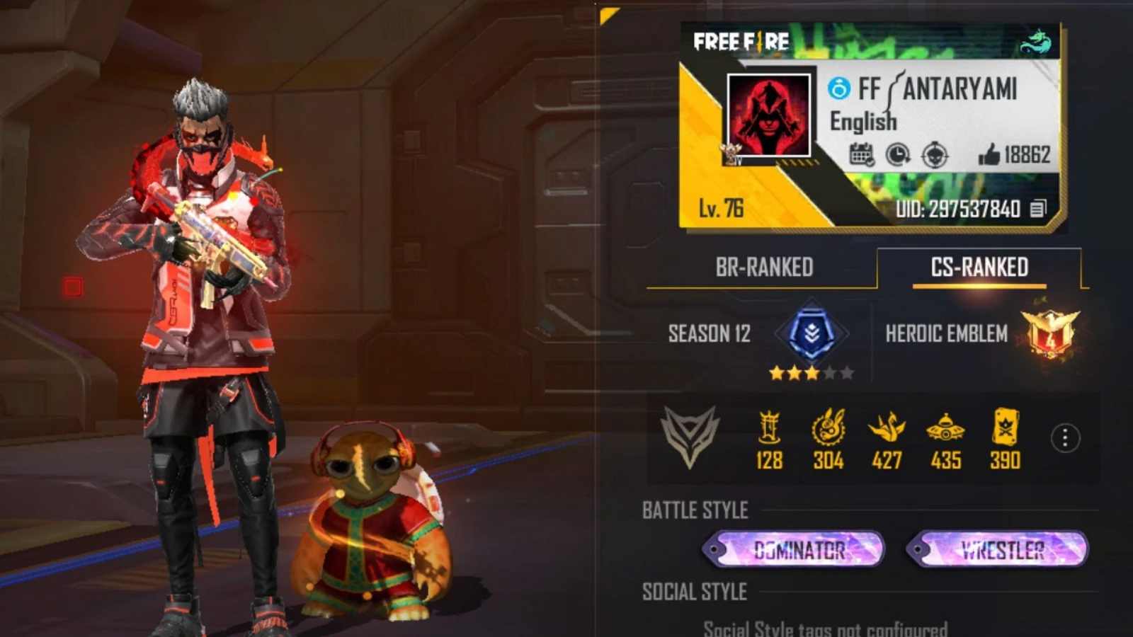 FF Antaryami Free Fire MAX ID, Stats, K/D Ratio, Discord Link, YouTube Channel, Monthly Income And More For April 2022