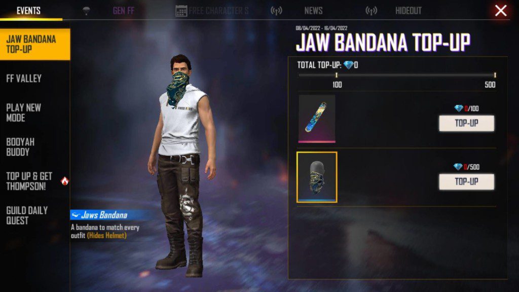 Jaws Bandana Skin