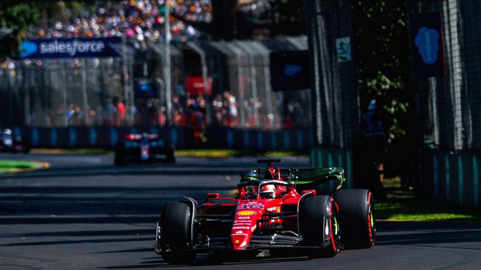 Ferrari cranked up the “engine power” to counteract the improved efficiency of Red Bull in Australia