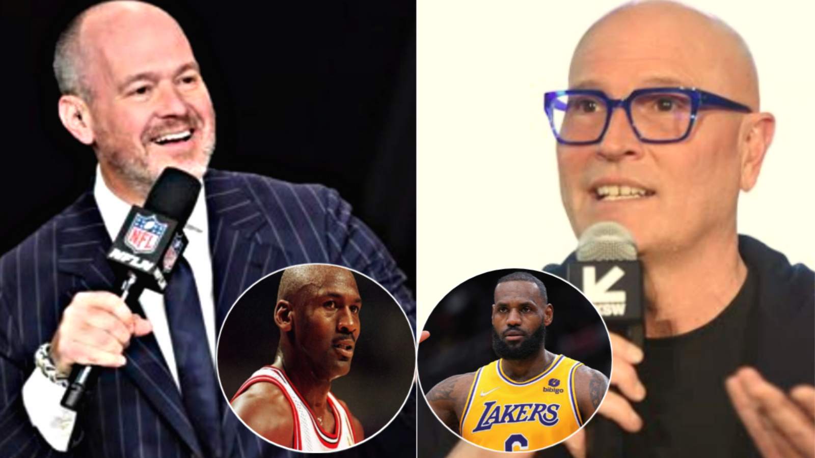 “Michael Jordan would rip your heart out and show it to you pumping” Rich Eisen emphasizes how Air Highness leads the GOAT race over ‘soft’ LeBron James