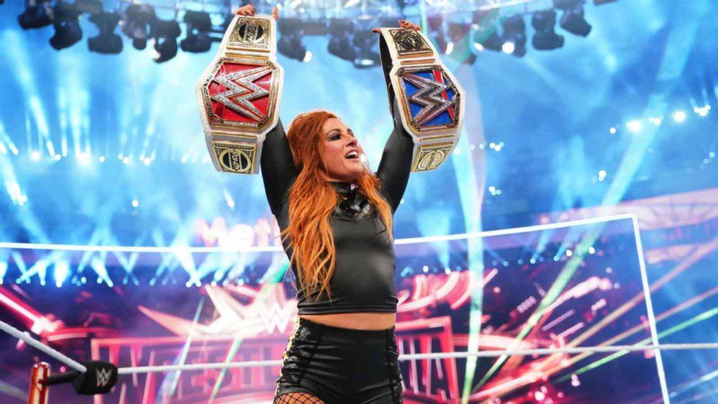 Becky Lynch defeated Ronda Rousey and Charlotte Flair in the first ever women's WrestleMania main event in WWE history