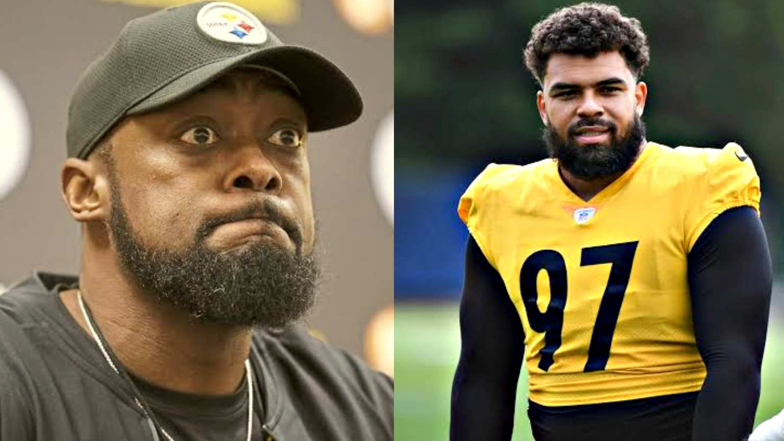 “That was a butt retweet” Steelers DT Cam Heyward blames his ‘butt’ for sharing the tweet bashing HC Mike Tomlin after losing to the Bills