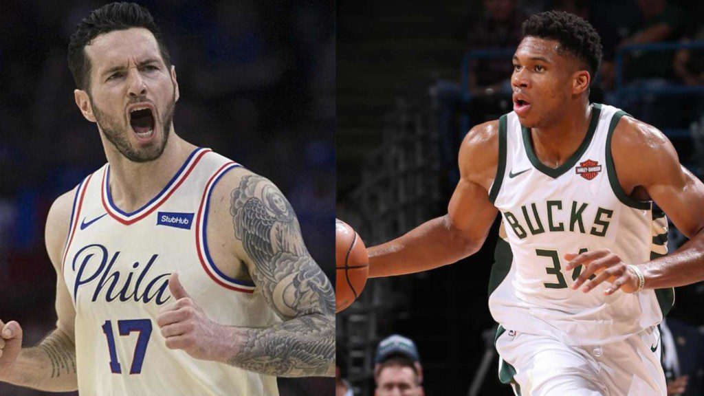 JJ redick and Giannis