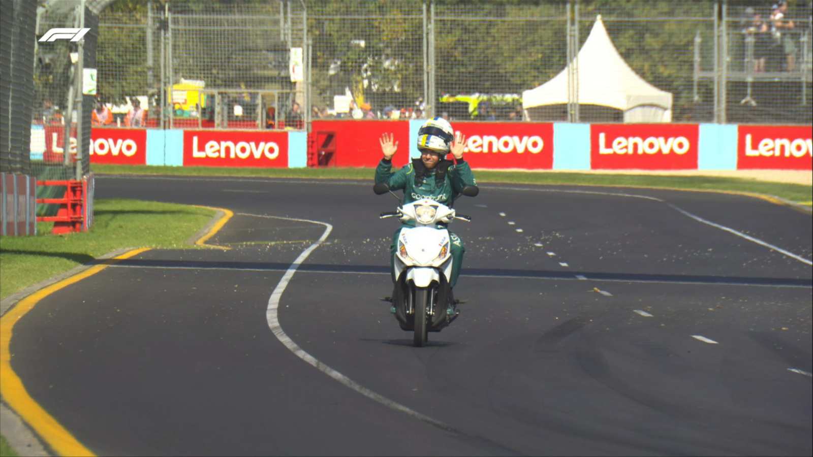 Sebastian Vettel faces investigation for moped joy-ride at  Albert Park following his early Australian GP FP1 exit