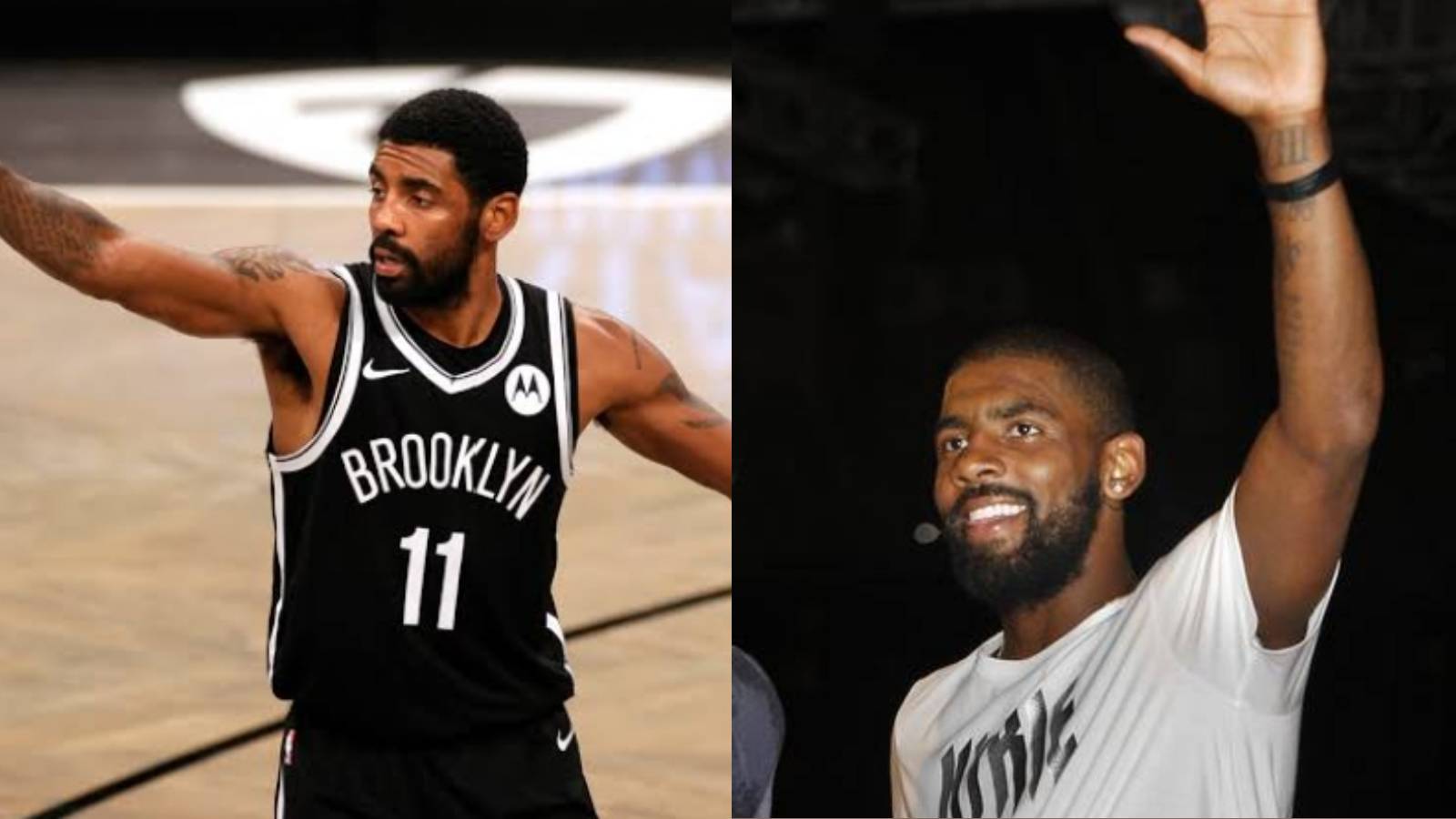 “See you next season” Kyrie Irving waves goodbye to the MSG crowd after Patty Mills delivers a dagger in the closing moments