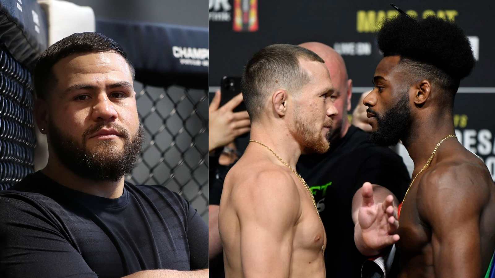 “Win through winning” Tai Tuivasa questions Aljamain Sterling’s disqualification victory at first Petr Yan fight