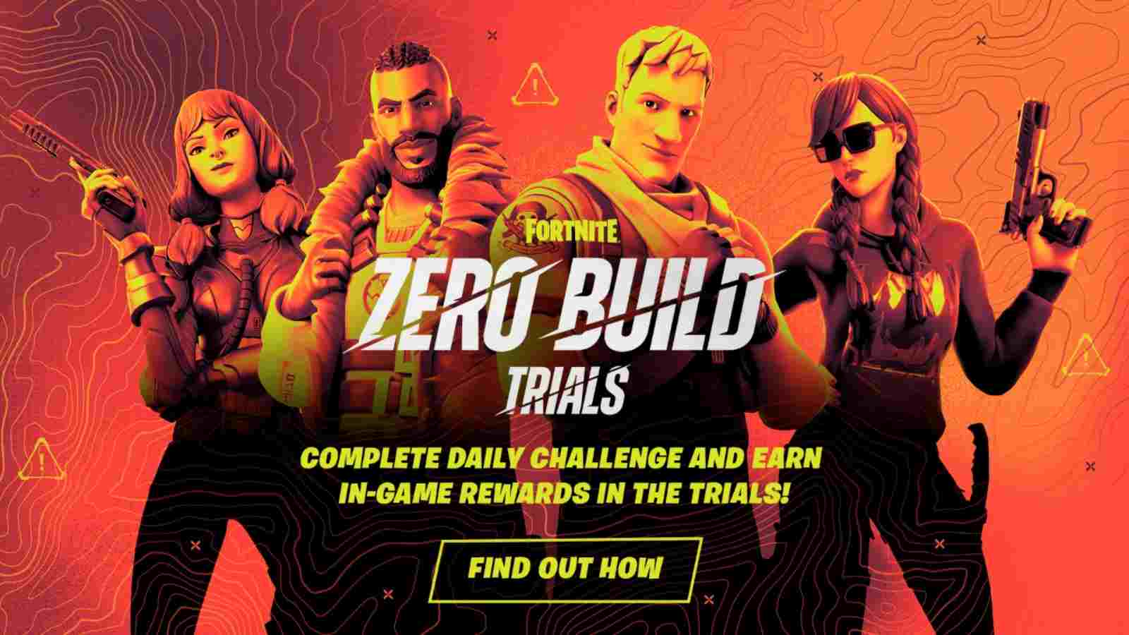 Fortnite Zero Build Trials Challenges: How to win free rewards