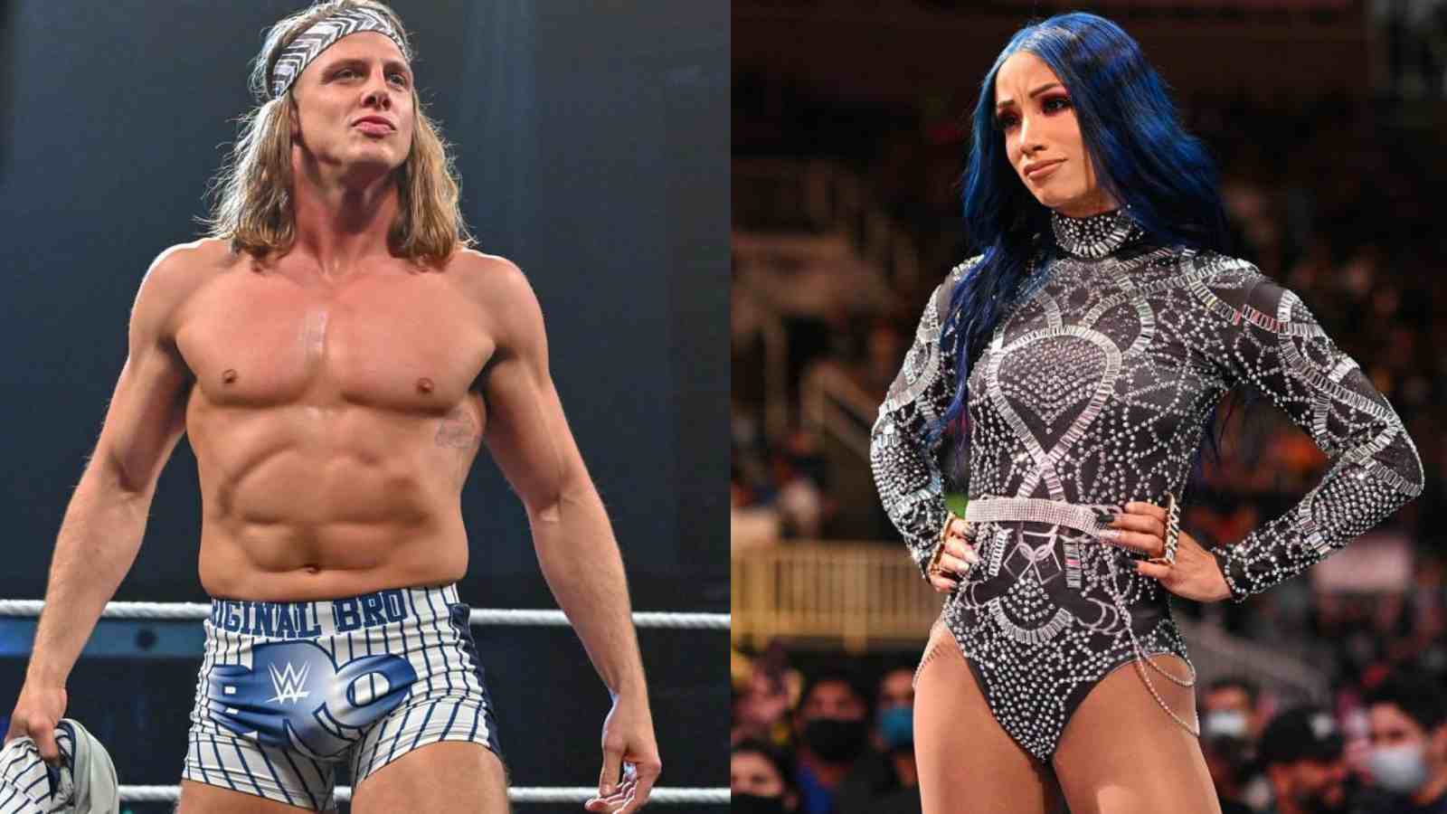 WATCH: Riddle hilariously chases Sasha Banks in a Wrestlemania backstage video