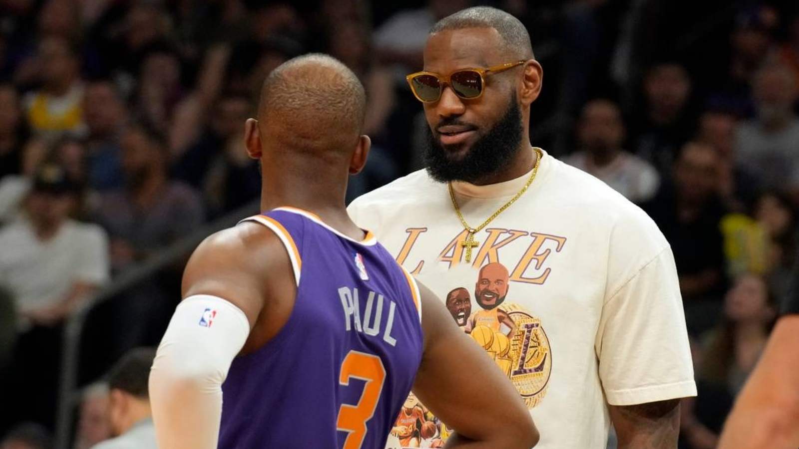 “Go and get a championship brother” LeBron James’ secret message to Chris Paul after Suns blocked Lakers’ way to play-in tournament