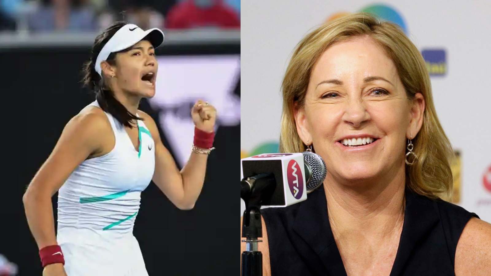 ‘It is hard to be a superstar in England’ Chris Evert backs Emma Raducanu as she slams the English media  for not being supportive