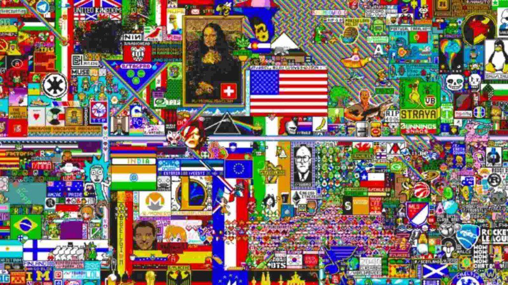 Streamers React To R/place